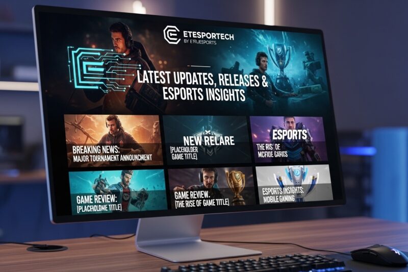 Gaming News Etesportech from EtrueSports – Latest Updates, Releases & Esports Insights