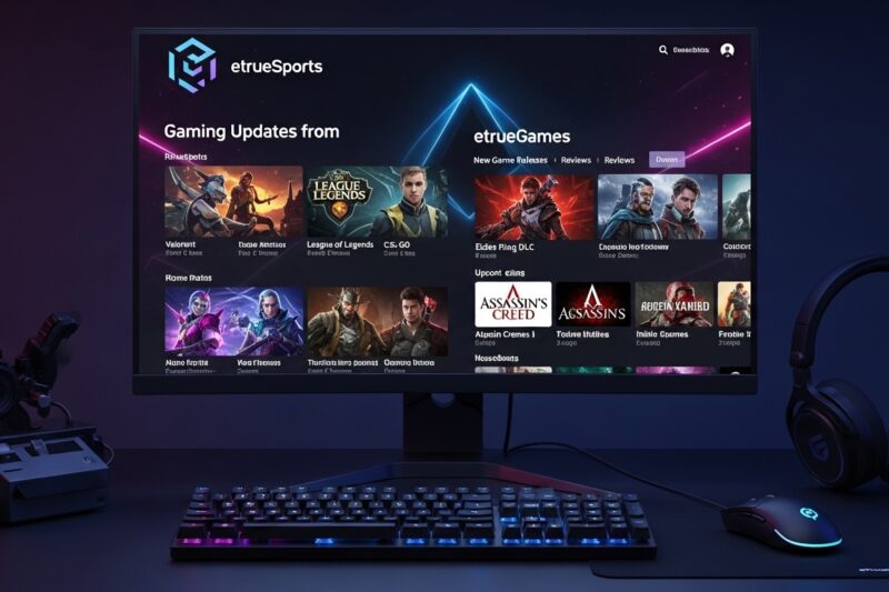 Gaming Updates from EtrueSports EtrueGames